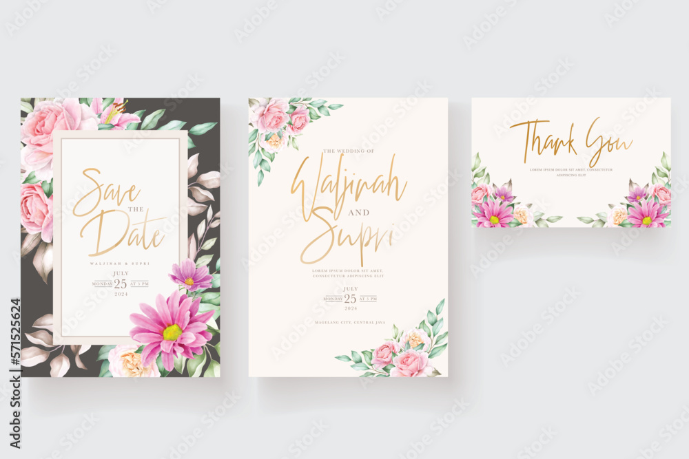 hand drawn floral wreath and background hand drawn floral wreath and background