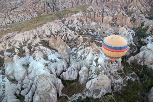 Cappadocia hot air balloon trip, Turkey photo