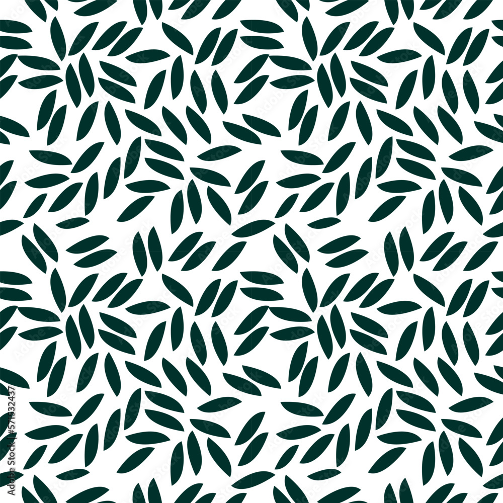 Leaves pattern. Endless Seamless Background Leaves pattern. Endless Seamless Background