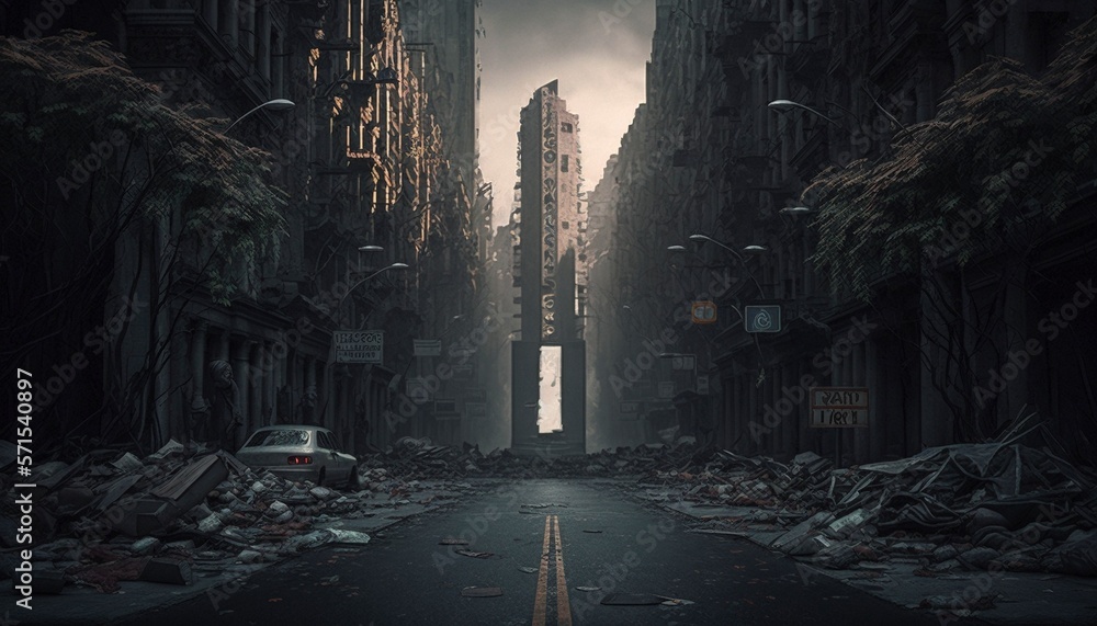 The End Of The World - Empty Streets and Nothingness