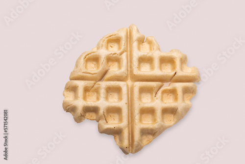 waffles on a plate