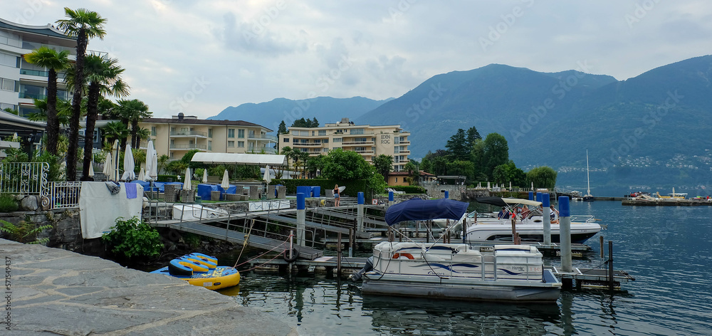 Ascona am Lago Maggiore in der schönen Schweiz