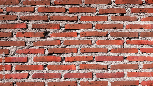 red brick wall