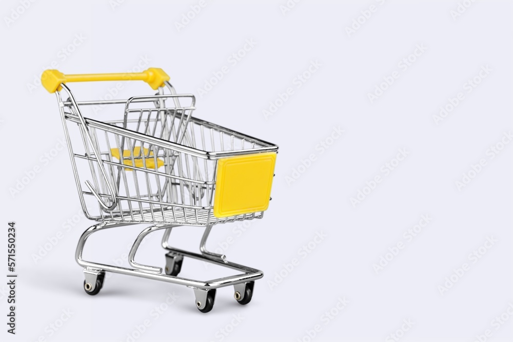 Classic shopping supermarket cart trolley Classic shopping supermarket cart trolley