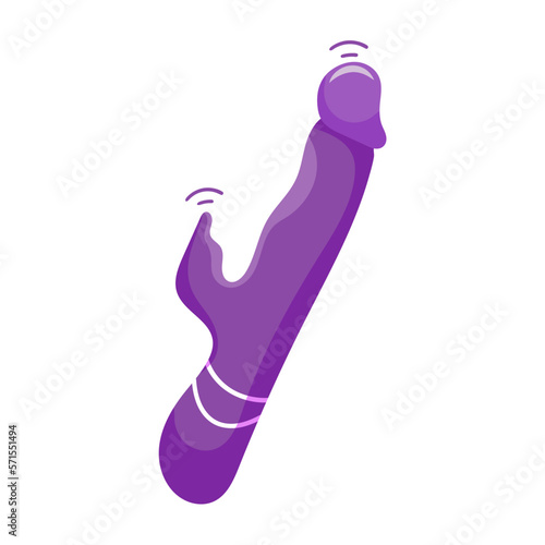 Vibrator sex toy for womans. Dildo, massager, phallos. Erotic equipment for adult games