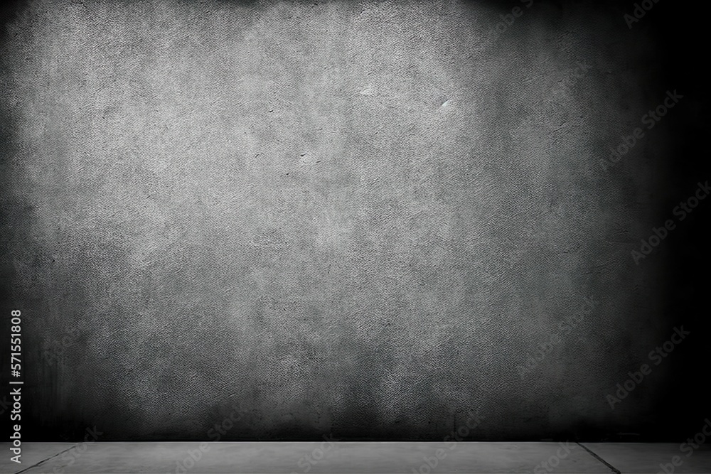 The texture of old gray concrete wall for background generated by AI The texture of old gray concrete wall for background generated by AI