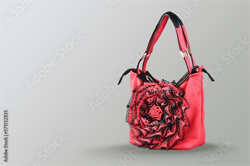 Stylish bag in Viva Magenta modern color
