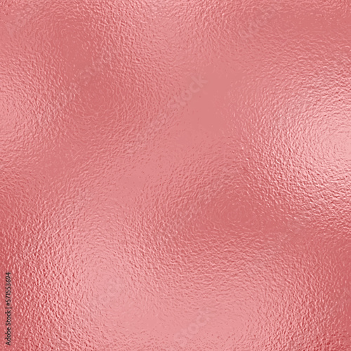 Peach pink foil texture background,  vector illustration