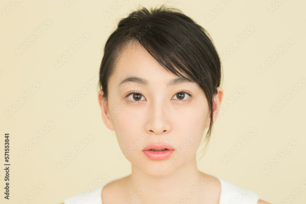 若い女性のビューティーイメージ 若い女性のビューティーイメージ