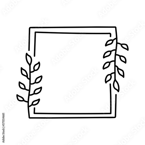 Vector of floral logos with leaves for designer for any company or business that has a nature or green based profile