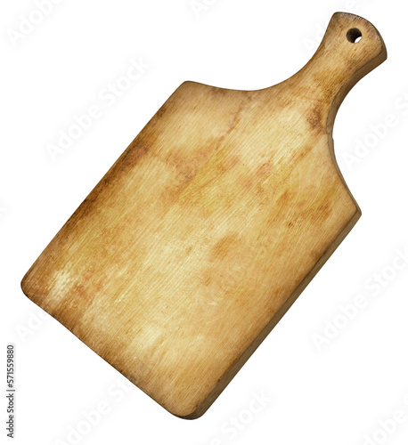 wooden chopping board.