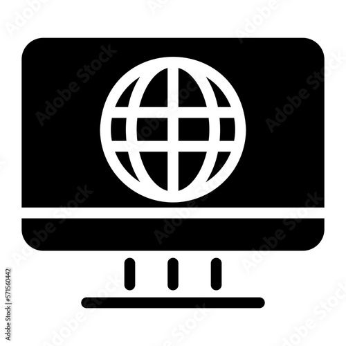 global news glyph icon