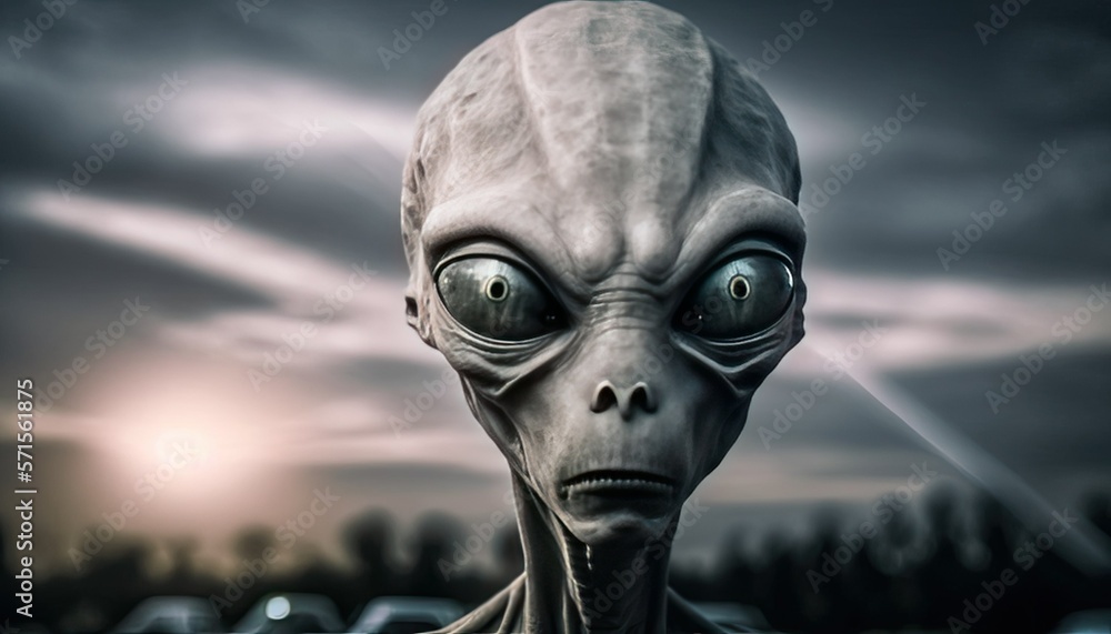 Alien illustrations ai art Stock Illustration Adobe Stock