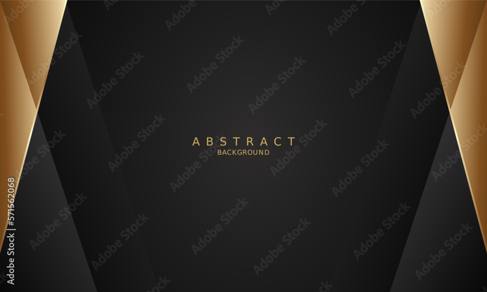 dark black luxury premium background and gold line. dark black luxury premium background and gold line.