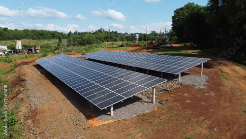 Rural property with solar energy