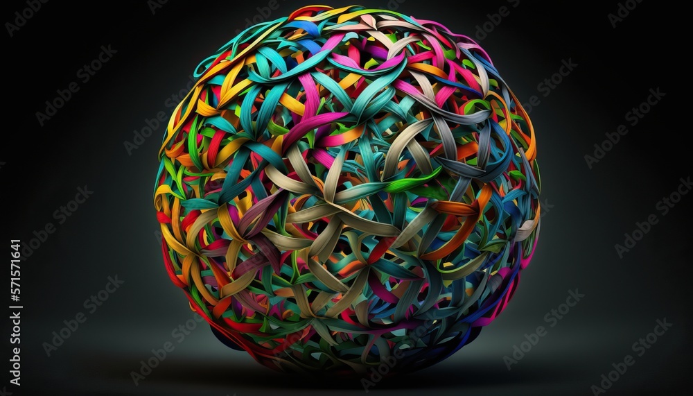 rubber band ball colorful rubber band ball colorful