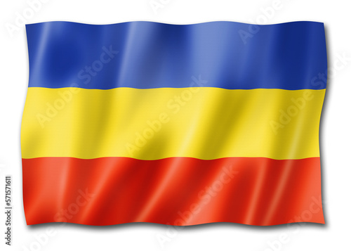 Free Download Khmer Krom ethnic flag, Vietnam - GFXLoad