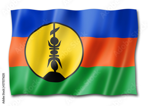 New Caledonia flag, Overseas Territories of France photo