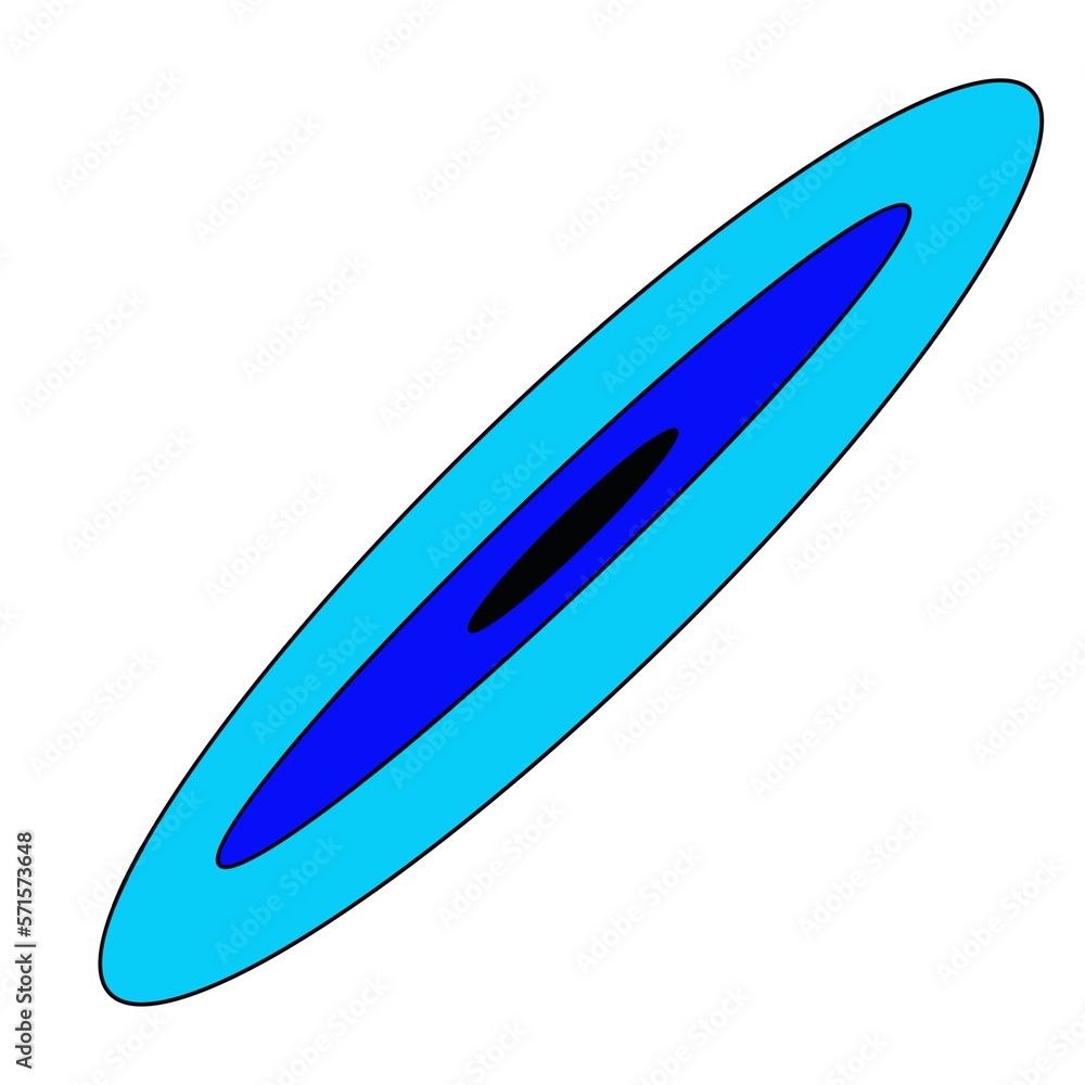 illustration of a surfboard illustration of a surfboard