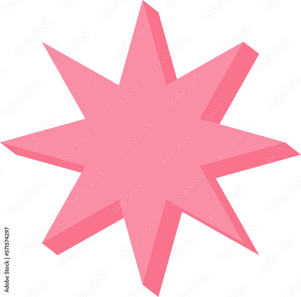Retro Geometric Shape Vector Retro Geometric Shape Vector