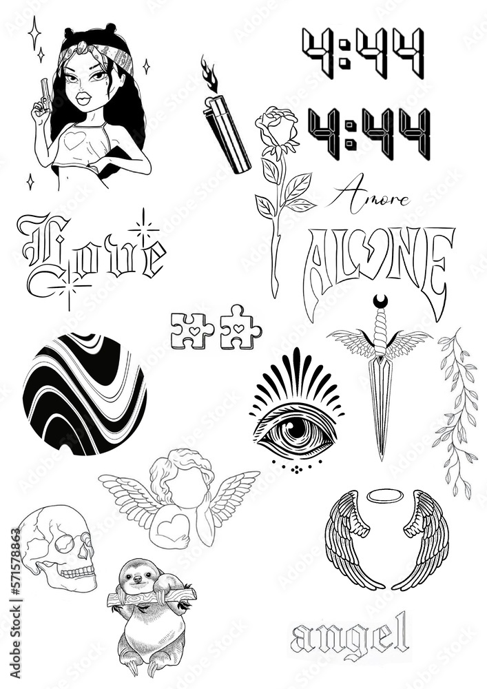 Flutter Temporary Tattoos – The Pretty Prop Shop Parties