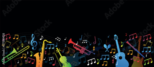 musica, concerto, banda musicale, grafica musica