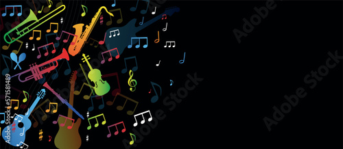 musica, concerto, banda musicale, grafica musica