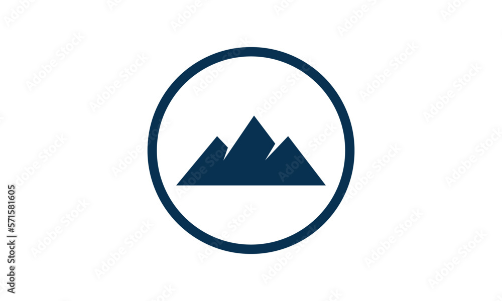 Mountain Logo Design Template Inspiration, Vector Illustration. Mountain Logo Design Template Inspiration, Vector Illustration.