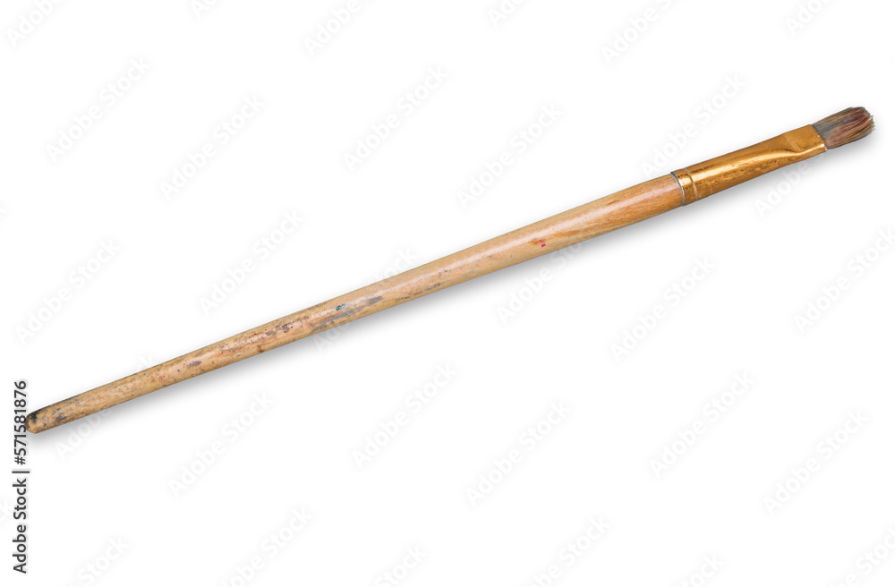 One of color artist paint brushes One of color artist paint brushes