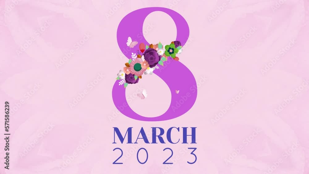 International Women's Day Animation Loop International Women's Day Animation Loop