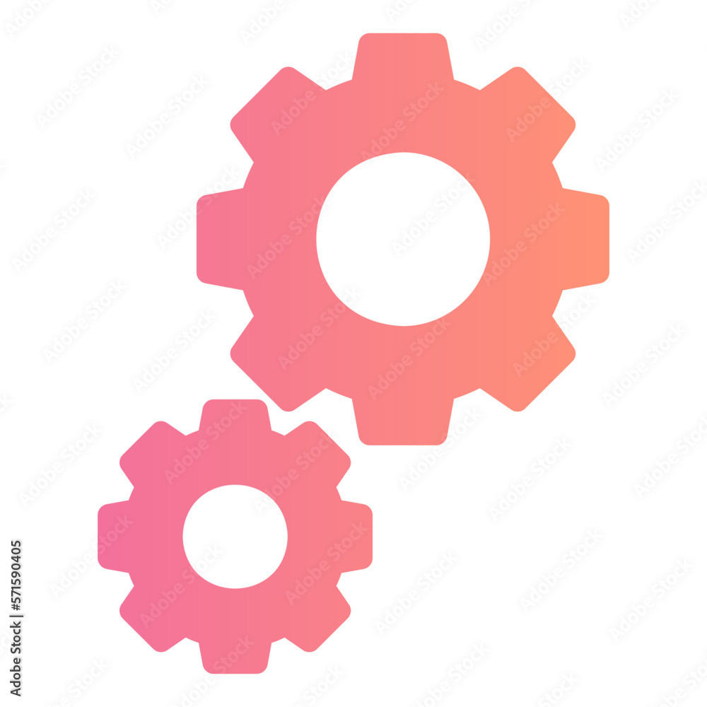 setting gradient icon setting gradient icon