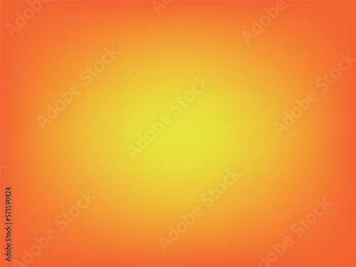 Orange background with yellow backlight.