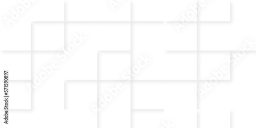 Abstract  background . Background with squares . vector Illustration and graphic background abstract white and geometric texture, clean white color gradient grid squares lines and shiny groove .