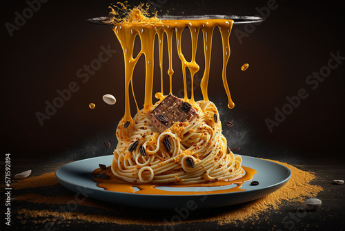 Delicious carbonara, generative ai