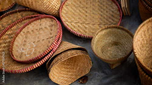 crafts made from bamboo weaving