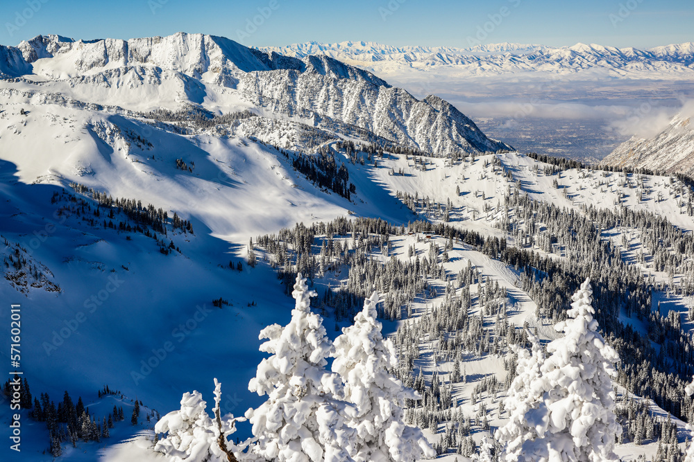 The Wasatch range, Utah