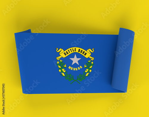  Nevada Ribbon Banner