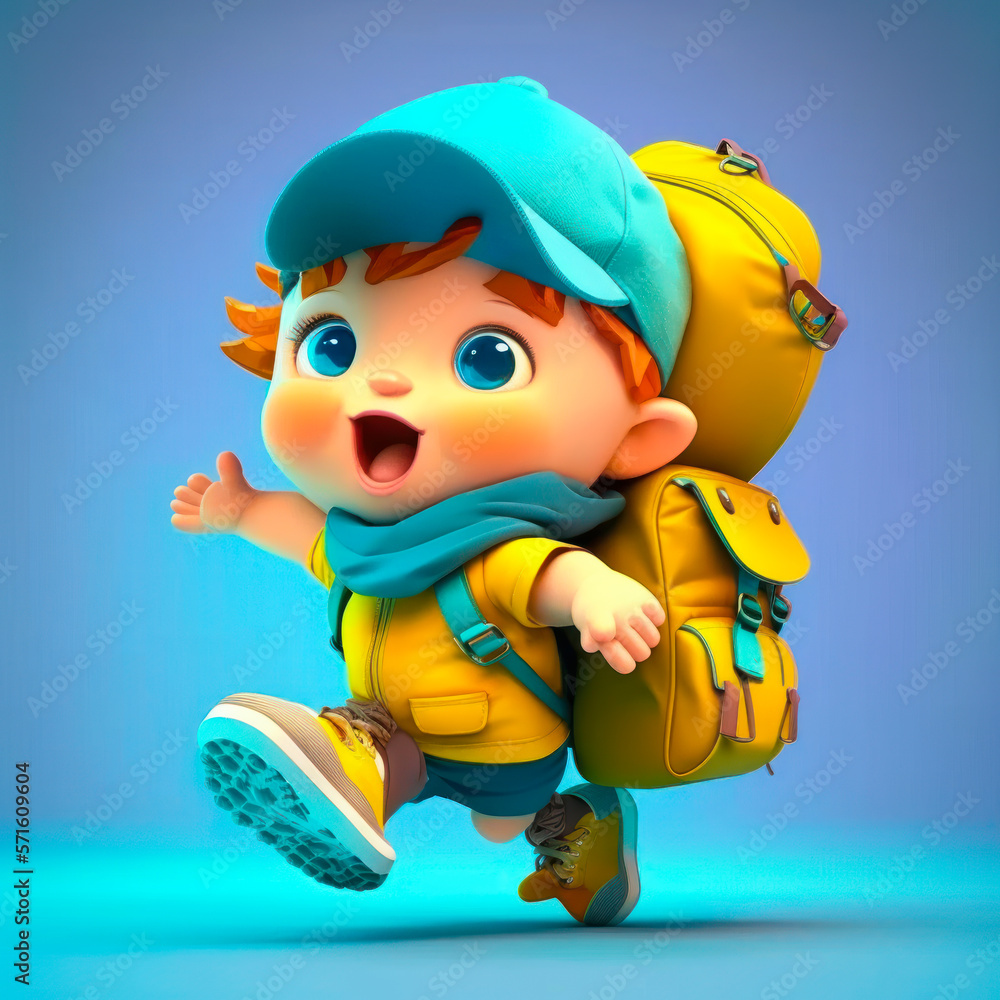 Cartoon character backpacks hotsell
