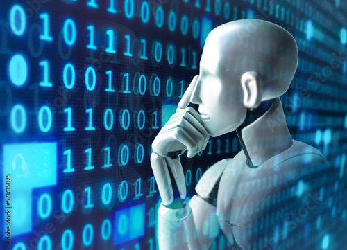 Inteligencia artificial - IA, AI - robot