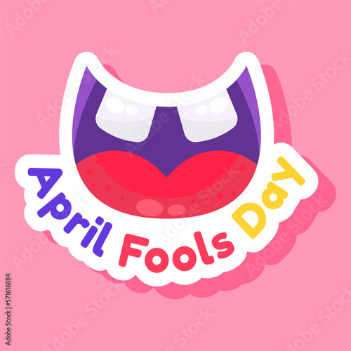 The Aprill Fools Day Sticker Concept