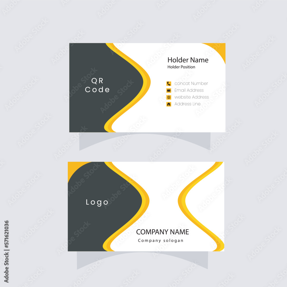 Creative Business card template design Creative Business card template design