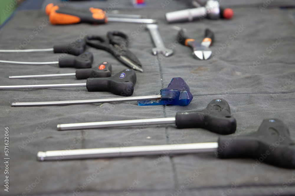 Fototapeta premium Werkzeugsammlung