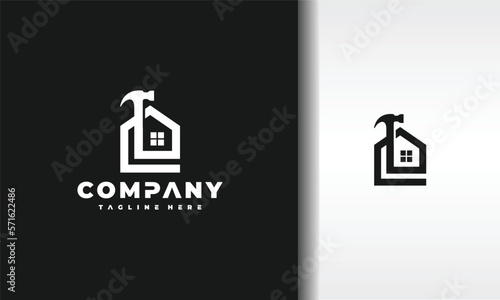 line home hammer logo