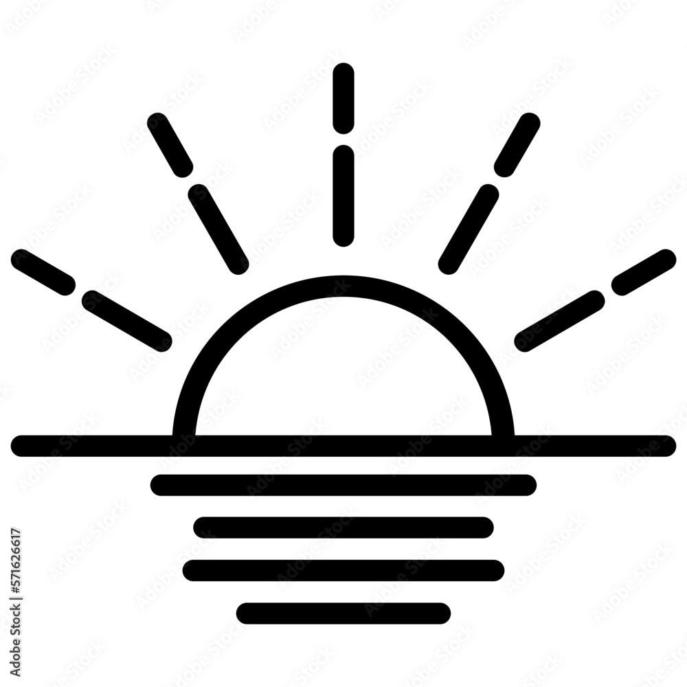 Sunset Icon Sunset Icon