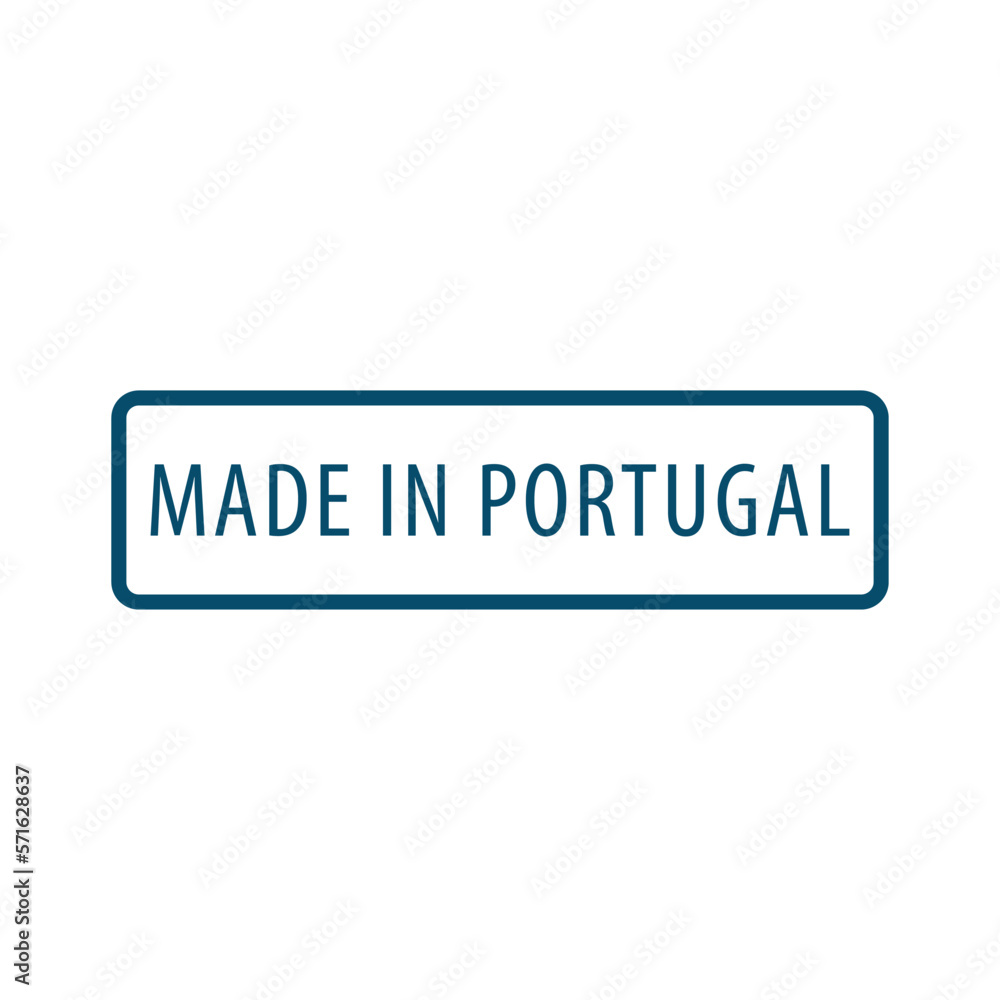 Made in Portugal icon vector logo design template Made in Portugal icon vector logo design template