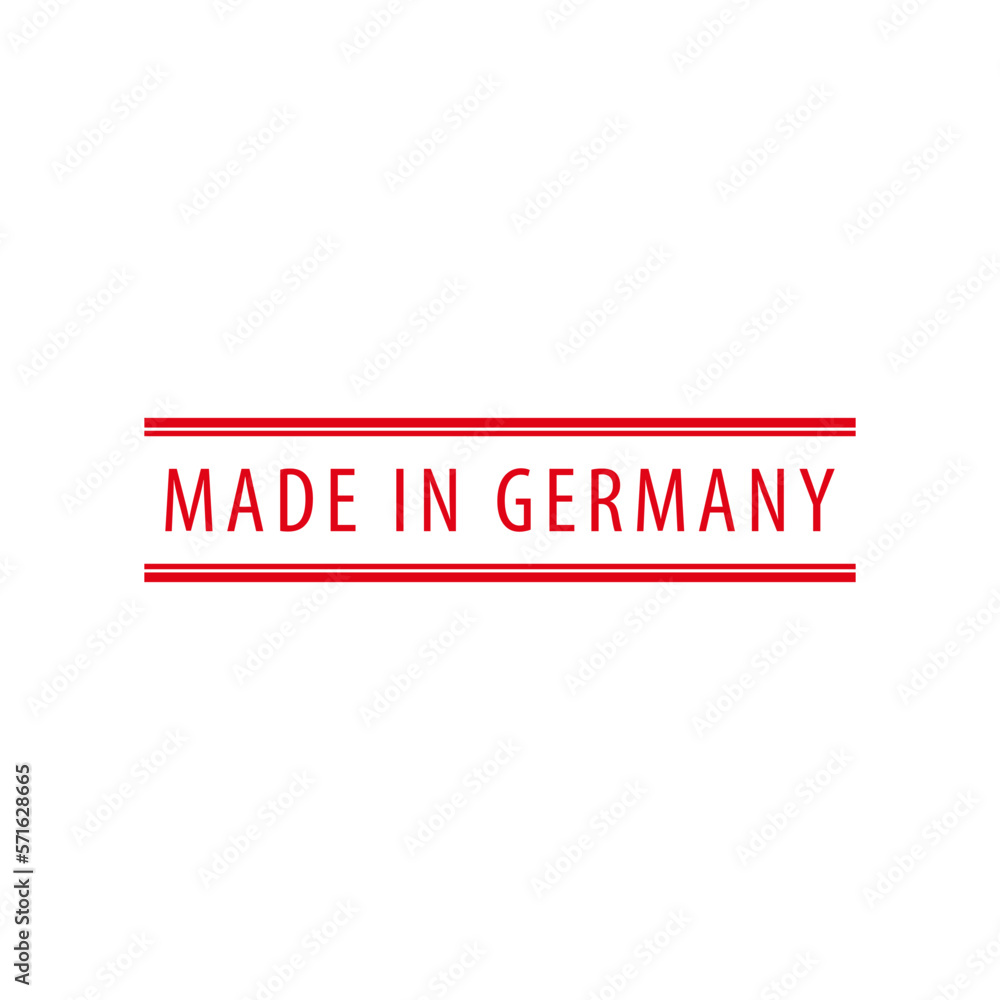 Made in Germany icon vector logo design template Made in Germany icon vector logo design template