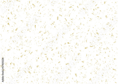 金粉模様の背景イラスト（金色グラデーション） 