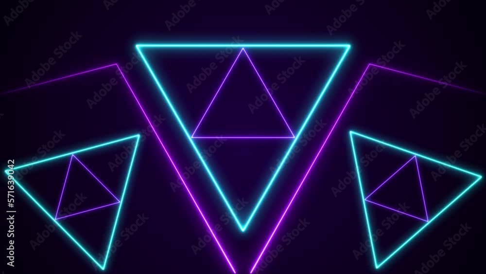 Neon Lights Background Seamless Looping Motion Neon Lights Background Seamless Looping Motion