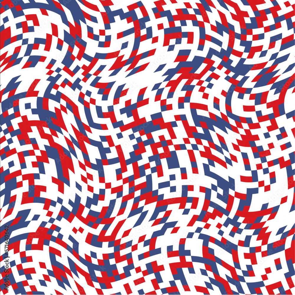 Twisted pattern random color illustration Twisted pattern random color illustration