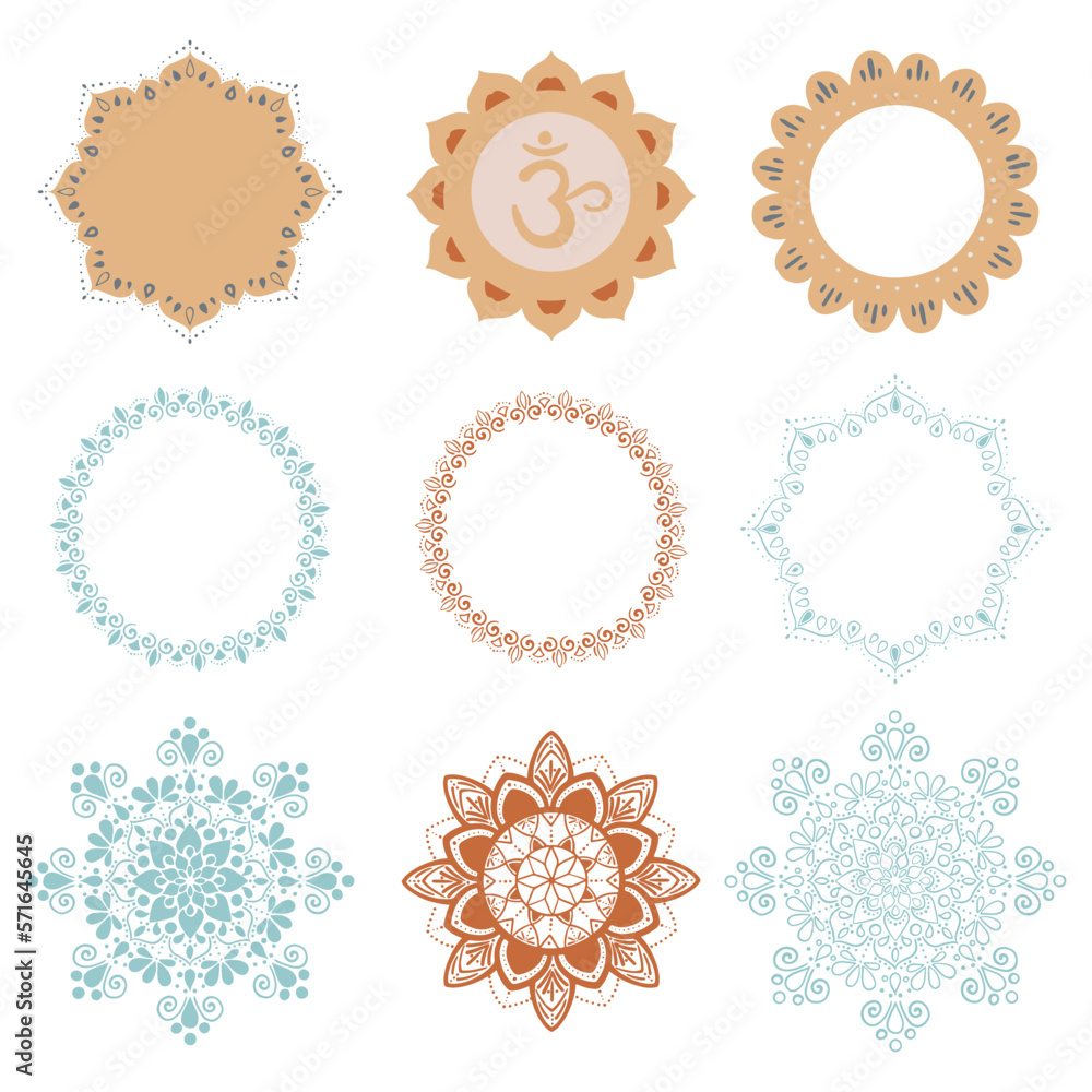 vector mandala, mandala frames, design for yoga studio, wedding invitations, business cards and more vector mandala, mandala frames, design for yoga studio, wedding invitations, business cards and more